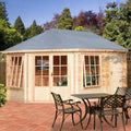 Rowney Corner Log Cabin w/ Store - 10ft x 14ft