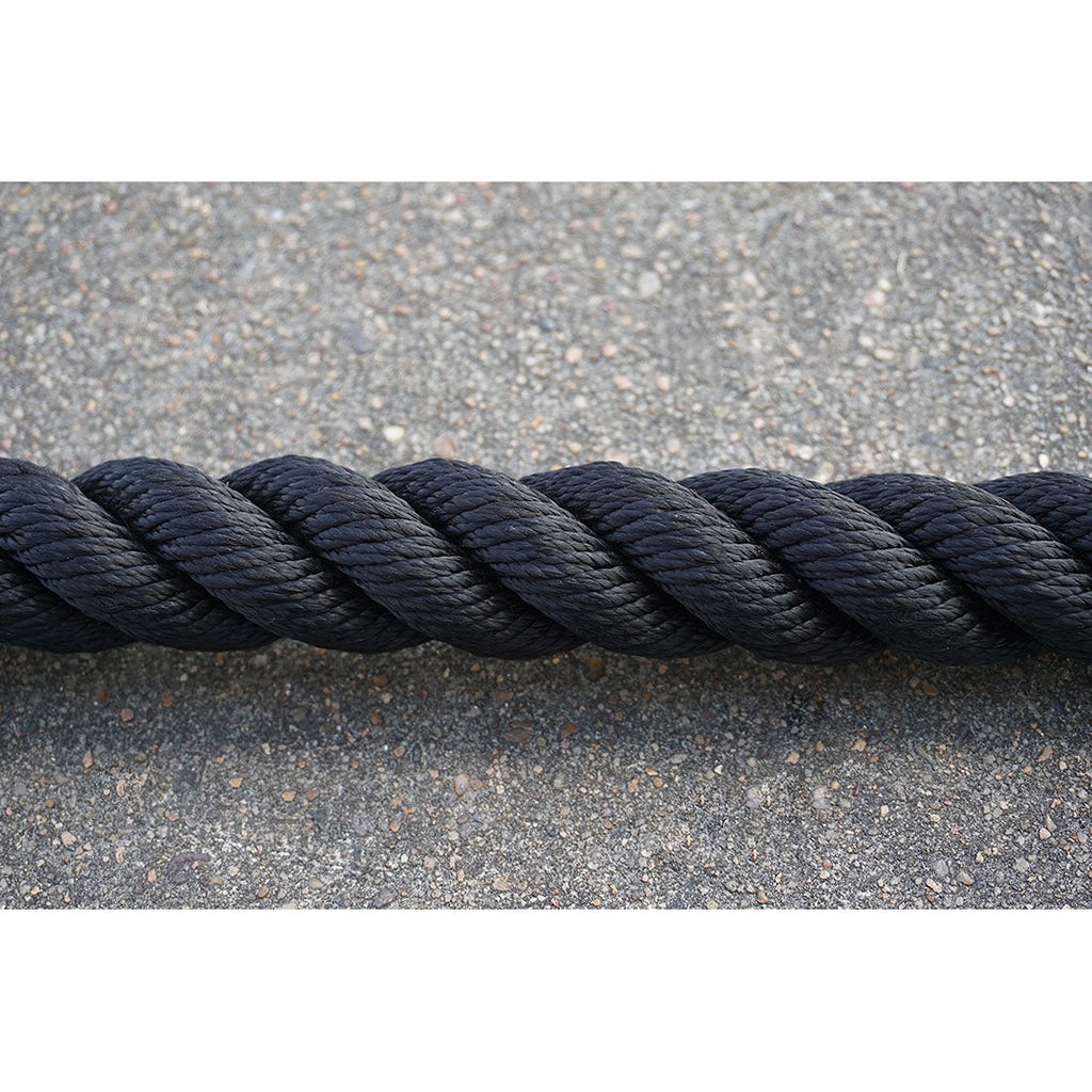 Black Poly Climbing Ropes