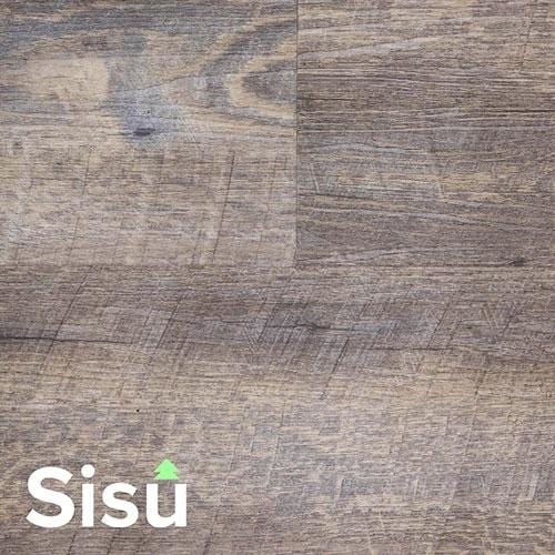 SISU Click Vinyl Flooring Tiles - 190mm x 1230mm (10 Pack) - Rustic Oak