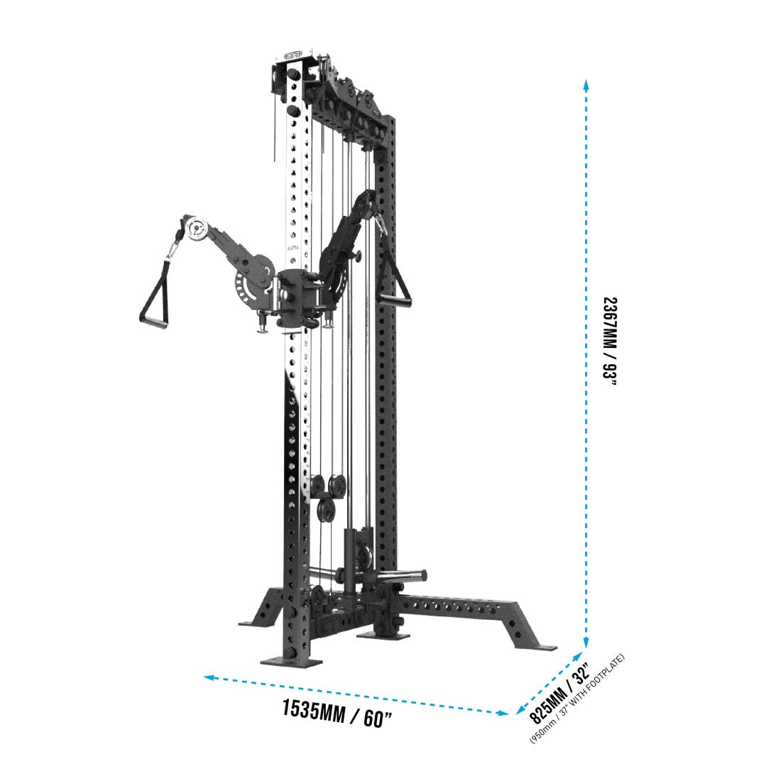 Phoenix Plate Loaded Cable Tower