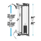 RX3 Tornado Compact Smith Machine Rack