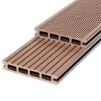 RynoTerrace Classic Grooved Reversible Composite Deck Board Sample