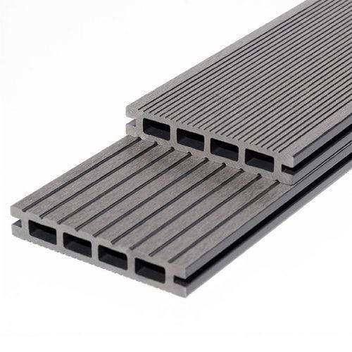 RynoTerrace Classic Grooved Reversible Composite Deck Board Sample