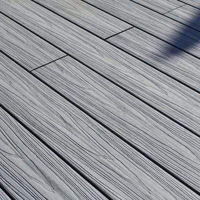 RynoTerrace Signature Woodgrain Reversible Composite Deck Board Sample