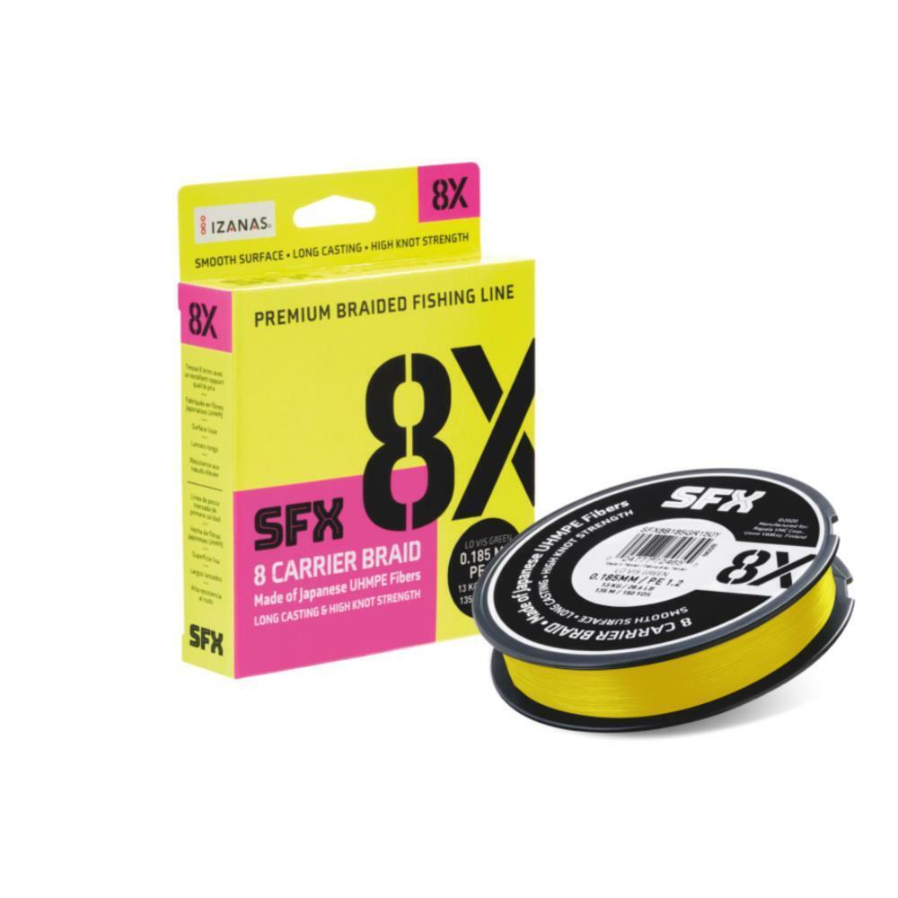 Sufix SFX 8 Carrier Braid 300yard spool Reelfishing