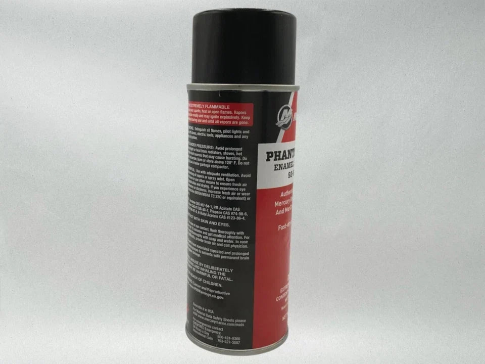 Mercury Genuine Phantom Black GlossEngine Spray Paint Can Factory Color 8028781