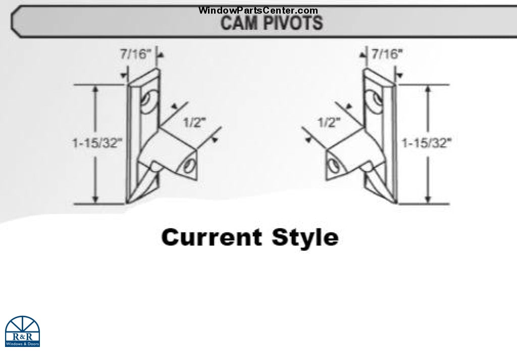 Sash Pivot Pin Set - Weather Shield - Visions 2000