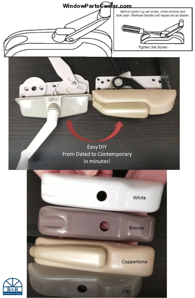 EntryGard Folding Handle Conversion Kit Information Only