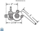 S1012 - Peachtree Non-handed Casement Crank Operator Drag Link