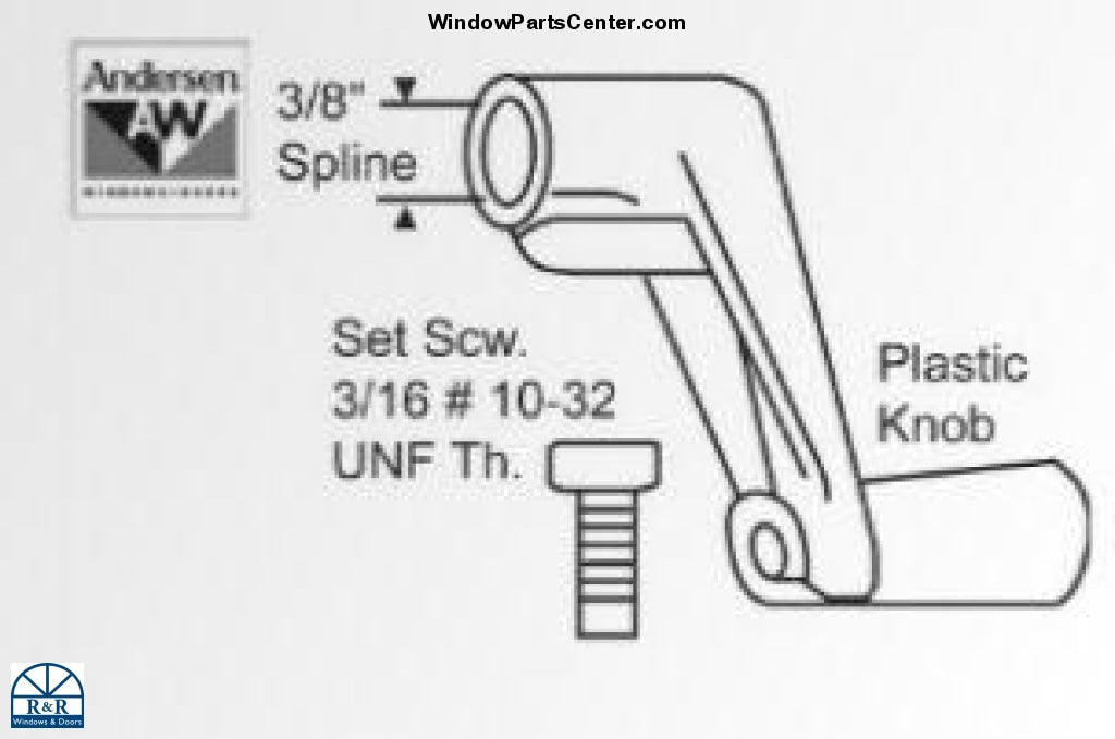 S1049 Andersen Casement and Awning Operator Handle
