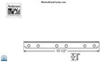 S1054 Andersen Casement Straight Arm Operator Track