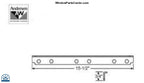 S1054 Andersen Casement Straight Arm Operator Track