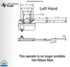 S1068 Amesbury Truth Casement Dyad Operator Link Offset Up 7/16 Inch