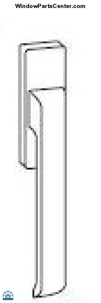 S1089 GU Window Handle Dirigent F/F  Low Profile Flat Without Spindle 6-25223-00-0 Tilt and turn