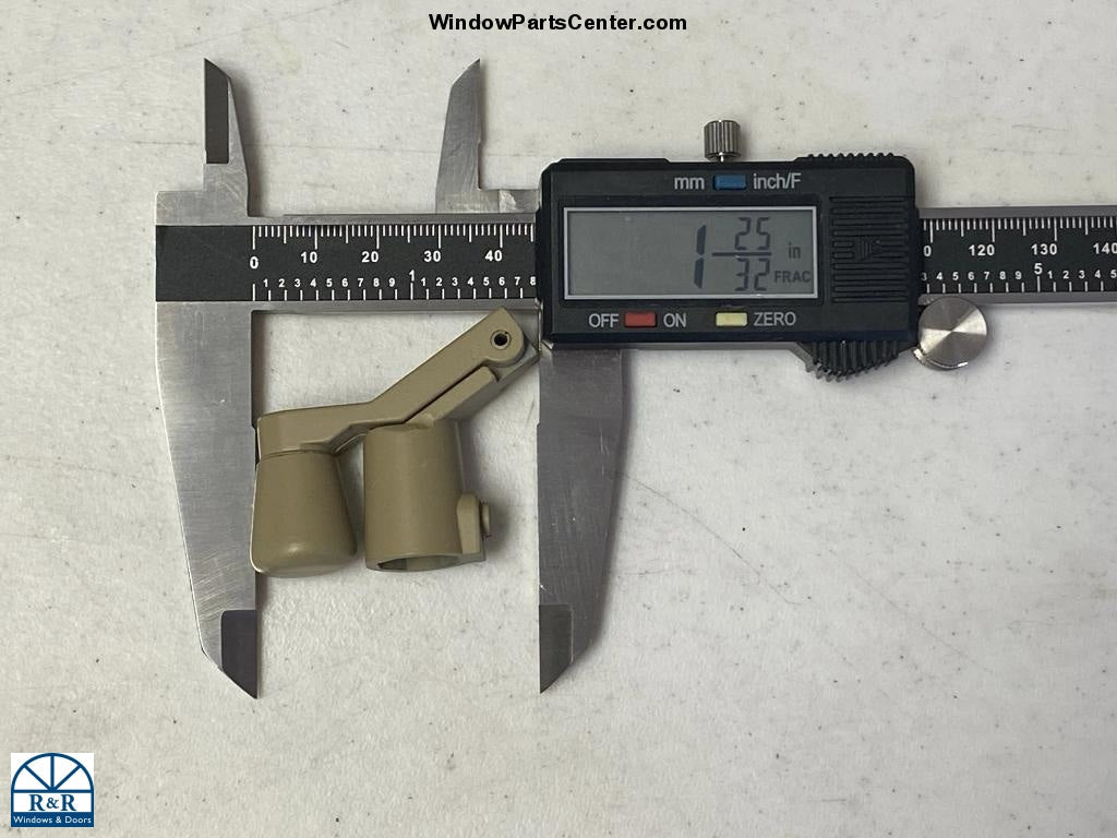 S1092 Fit All Universal Folding Casement and Awning Handle Kit Includes 5 Adapters