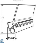 S1094 -Peachtree Casement And Awning Frame Window Weather Stripping