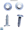 S1098 - Peachtree Ariel Casement Window Sash Hinge Pivot Screw and Washer - 2 Pack Kit