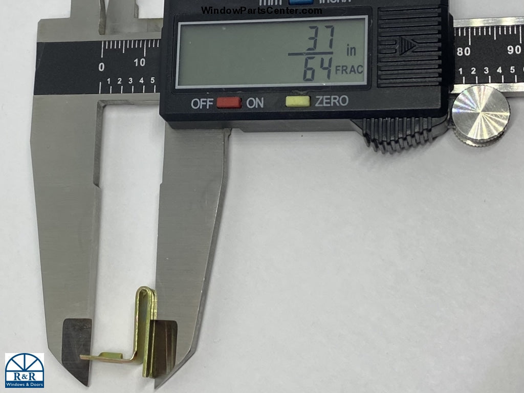 S1109- Jamb Liner Spring End Top Clip Metal