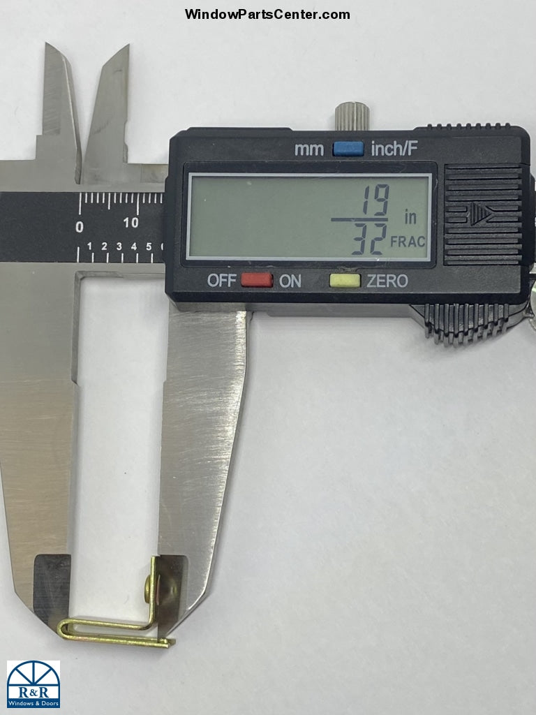 S1109- Jamb Liner Spring End Top Clip Metal