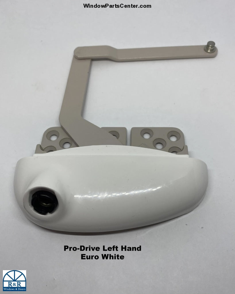 S1110 Roto X Drive 0P06 and Pro Drive 0P05 Split Arm Dyad Casement Operator With Flat Base and Inverted Arm Post