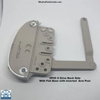 S1110 Roto X Drive 0P06 and Pro Drive 0P05 Split Arm Dyad Casement Operator With Flat Base and Inverted Arm Post