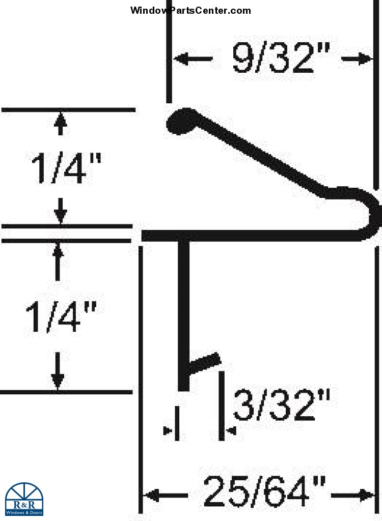 S2005 - Leaf Weather Strip