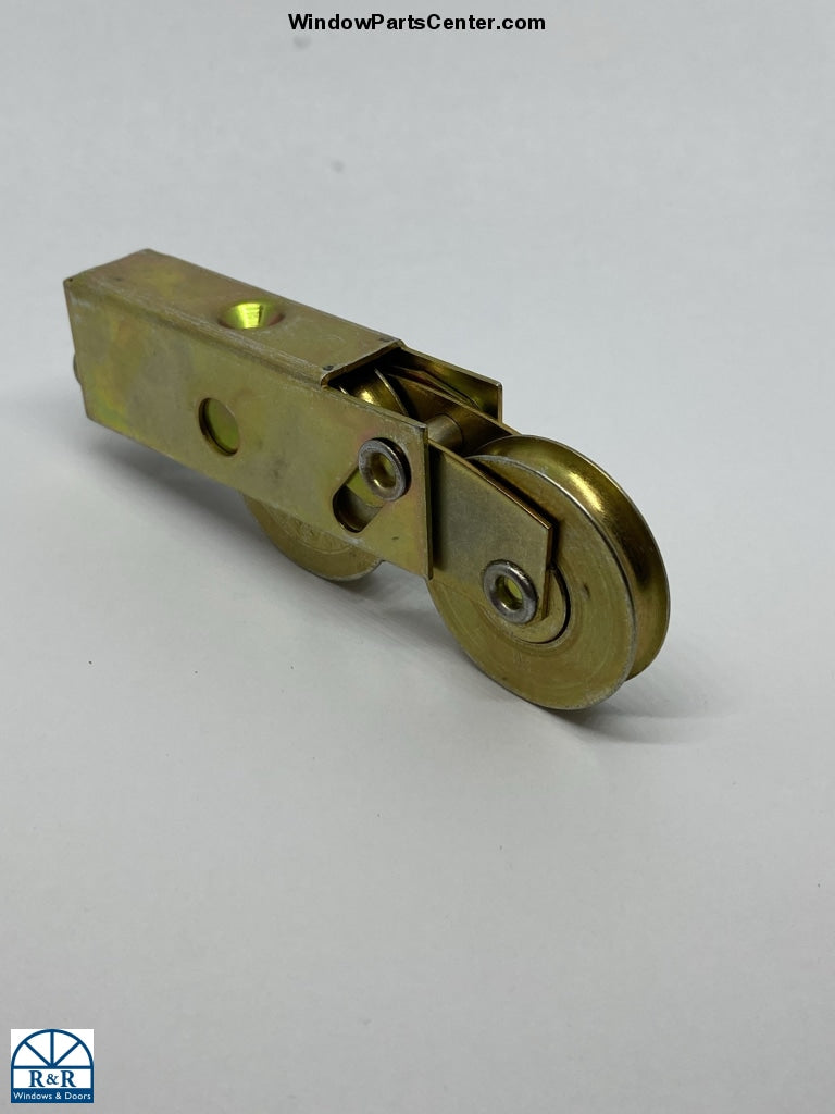 S3013 - Tandem Patio Door Rollers Top Hole Mounting Steel Sliding