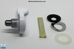 S3019 - Patio Door Handle Thumb Turn Replacement Kit With Full Tail Amesbury Truth