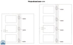 S4002 Hoppe 2-D Horizontal Adjustable Door Hinge - DISCONTINUED See Product Description for Replacement Option