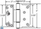 S4005 S4006 S4007 S4008 - Amesbury Truth Dual Adjustable Door Hinge HG210 HG200