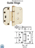 S4010 HTL Ultimate 2-D Hinge - Hoppe Guide Hinge Adjustable