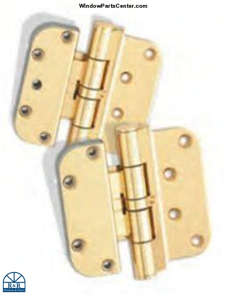 S4011 Hoppe Adjustable  Door Hinge  - Set Hinge- Non Removable Pin