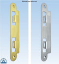 S4203 GU FERCO BKS Middle Keeper Latch and Dead Bolt Strike Plate For 45 mm (1 3/4 inch) or 57 mm (2 1/4 Inch) Thick Doors