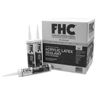FHC S50 Series Acrylic Latex With Silicone - White Cartridge - S50W