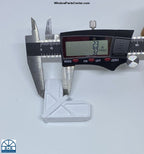 S6010 - Outside Plastic Mitered ScreenCorner for 1 inch Frame