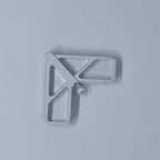 S6010 - Outside Plastic Mitered ScreenCorner for 1 inch Frame