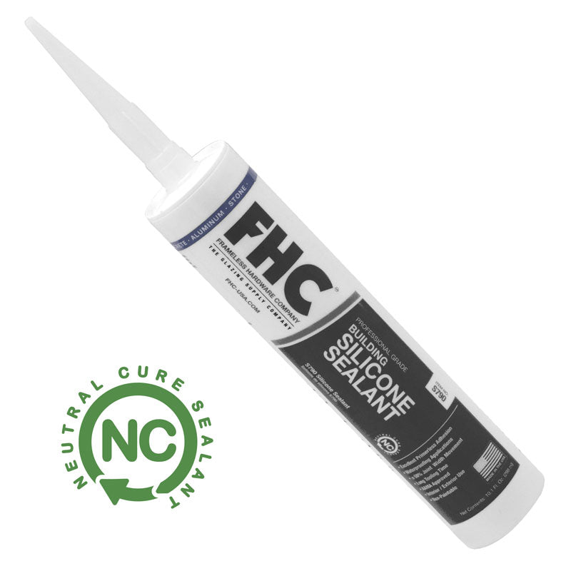 FHC S790 Series Neutral Cure Silicone Building Sealant - White Cartridge - S790W