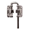 FHC Sliding Door Loop Lock 1-1/8" - Nickel Plated - S4377