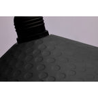 Satco 80-2843 8-Inch Textured Black Metal Dark Sky Shade for Patio String Lights