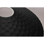 Satco 80-2843 8-Inch Textured Black Metal Dark Sky Shade for Patio String Lights