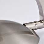 Satco Orb Track Head, H-Type, Brushed Nickel, Selectable CCT, 1020 Lumens, 24° Beam Angle