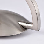 Satco Orb Track Head, H-Type, Brushed Nickel, Selectable CCT, 1020 Lumens, 24° Beam Angle