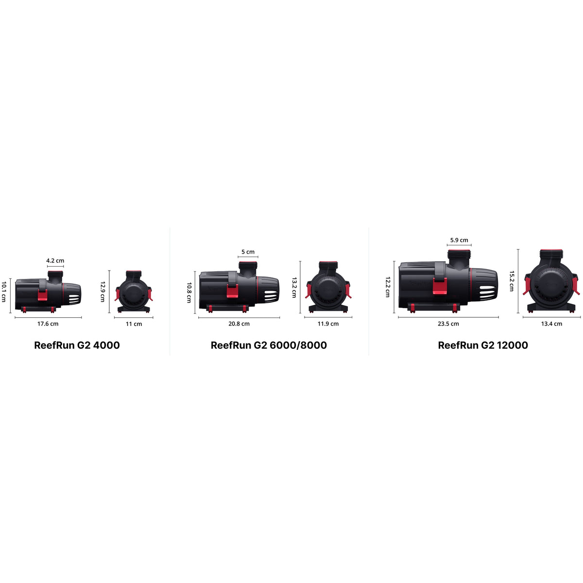 Red Sea ReefRun G2 Smart DC Aquarium Pumps