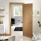 Salerno Internal Oak Fire Door - All Sizes