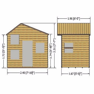 Loft Playhouse - All Sizes