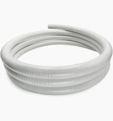 White UltraFlex PVC - 1 1/2" Per Foot