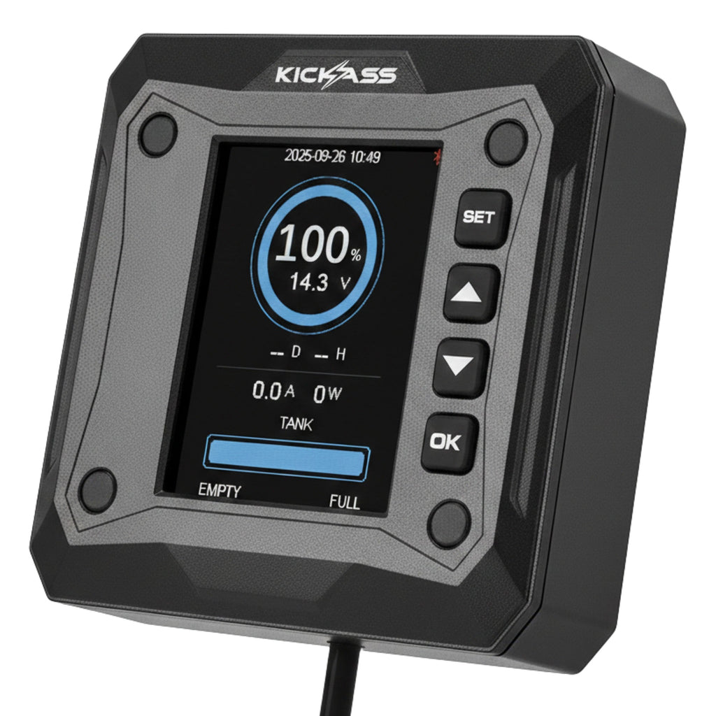 KickAss 600A Smart Shunt with Battery and Tank Monitor
