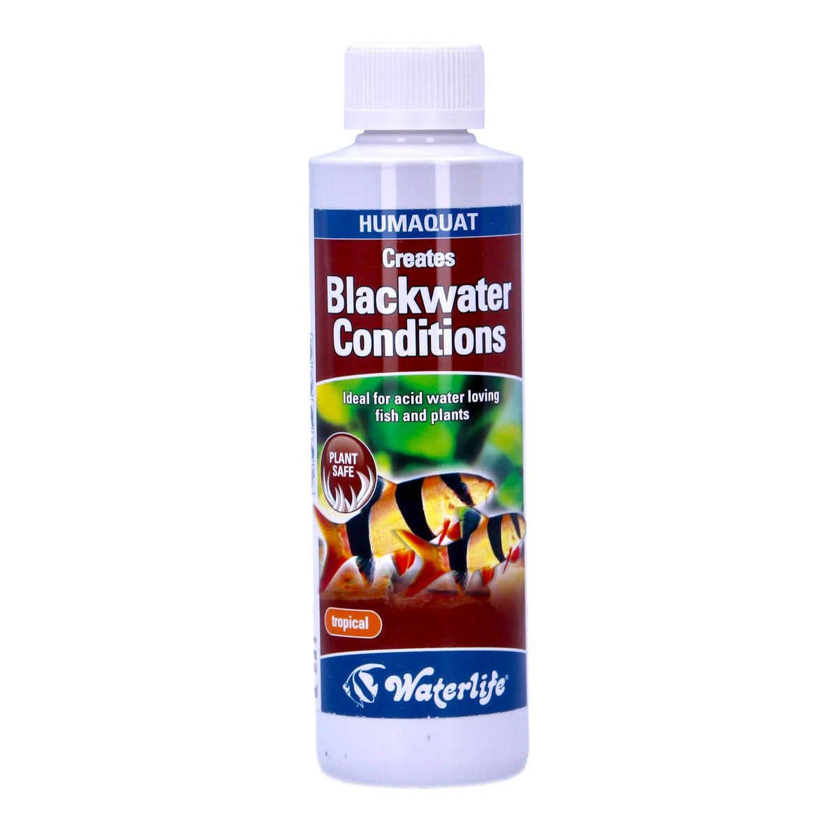 Waterlife Humaquat 250ml Black-Water Aquarium Treatment