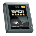 Silver/Black Poly Tarp 24' x 30'