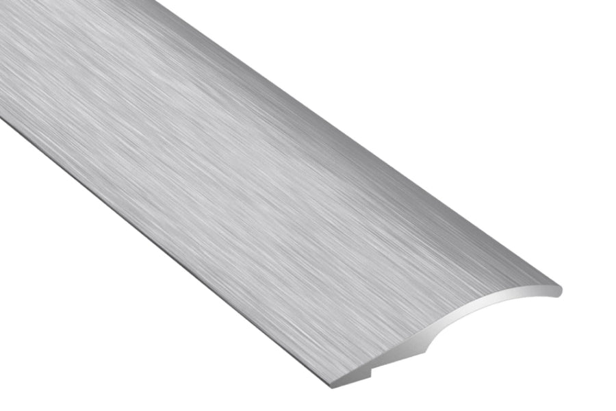 Aluminium door threshold ramp strip 26mm silver 0.93 metre
